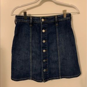 Adorable jeans skirt